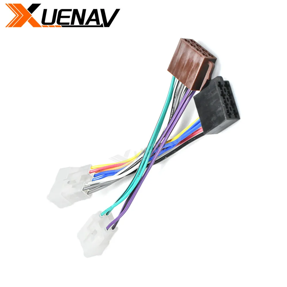 12-022 ISO радиоадаптер Соединительный кабель для TOYOTA for-LEXUS for-DAIHATSU автомобильное