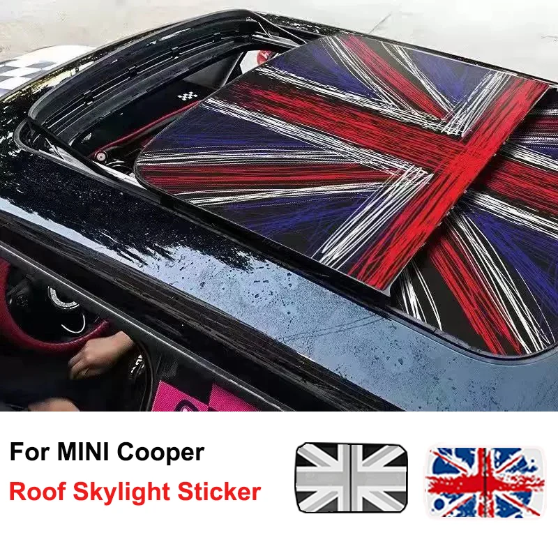

For MINI COOPER F55 F56 F60 F54 R55 R56 R60 R61 Clubman Countryman Auto Assessoires Decals New Roof Skylight Sticker Car Styling