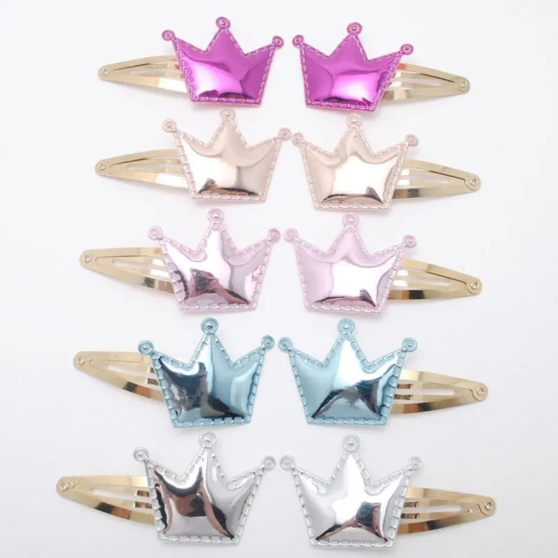 Mix Hairclips 10 шт./лот, маленький размер, заколки для девочек, блестящее сердце, подарок на день рождения, аксессуары для маленьких девочек, детский зажим для волос для детей - Цвет: Mix Hairclips