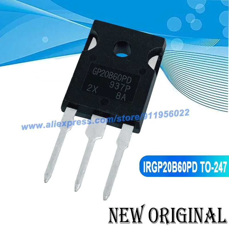 

(5 шт.) GP20B60PD IRGP20B60PD-247 600V / GP47S60X IRGP47S60X GP4066D-EP IRGP4066D-EP G7PK35UD1 IRG7PK35UD1 1400V TO-247