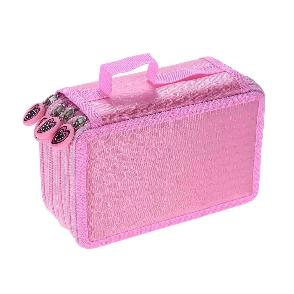 Многофункциональная вместительная косметическая сумка для карандашей и кистей