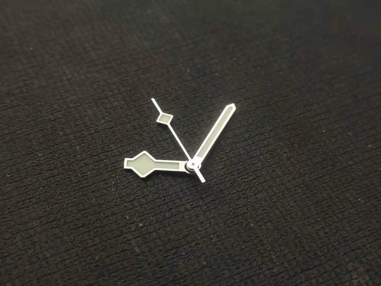 Watch hands black silver gold with C3 BGW9 orange lume for NH35 NH36 4R36 automatic movement NH35 hands design