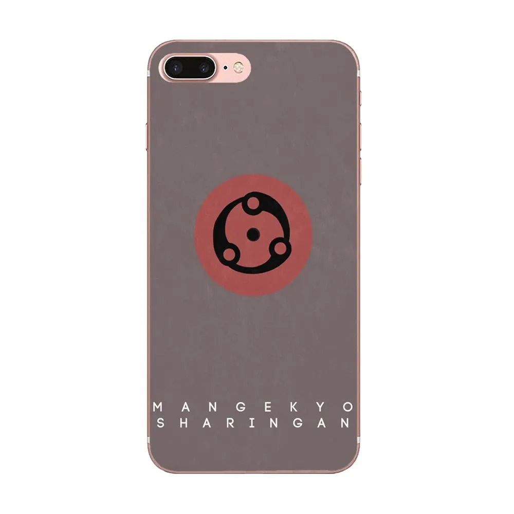 Силиконовый чехол с мультяшным героями аниме Наруто Шаринган мангекю для Huawei Honor