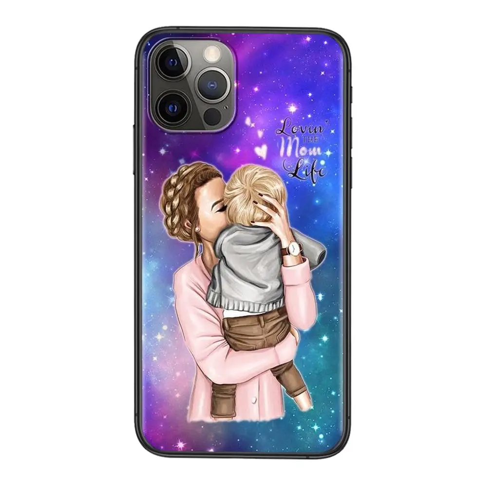 Мягкий чехол из ТПУ Для Xiaomi Mi11 M10 Mi10I Mi10S Mi10T Mi9 CC9 Note10 Poco F3 X3 Lite Pro Ultra NFC Baby Mom Girl Coque |