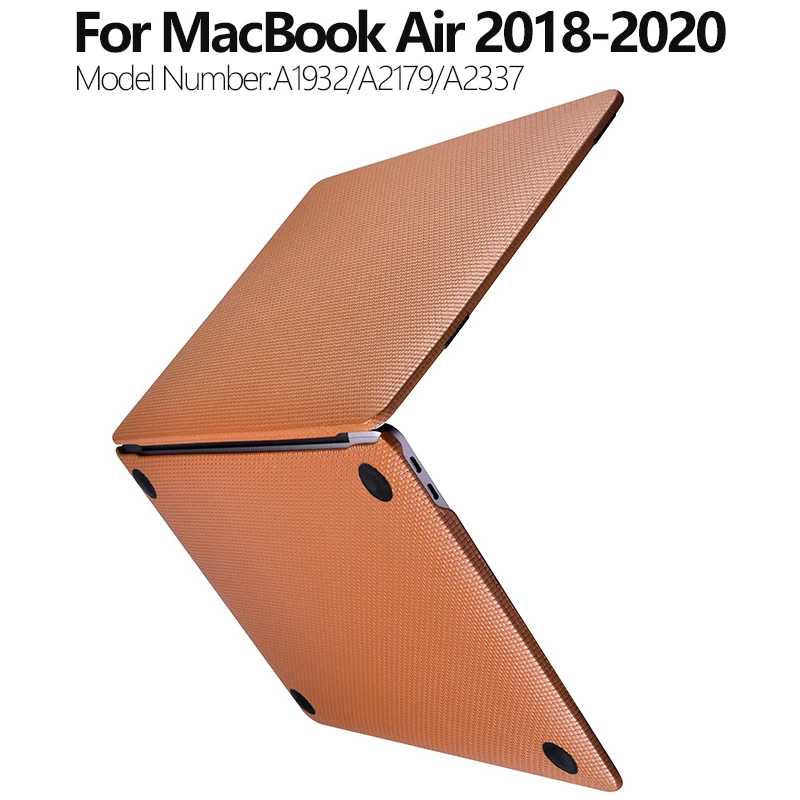 Чехол для MacBook Air 13 2020 A2179 чехол из натуральной кожи Apple A1932 A2337 деловой ноутбука |