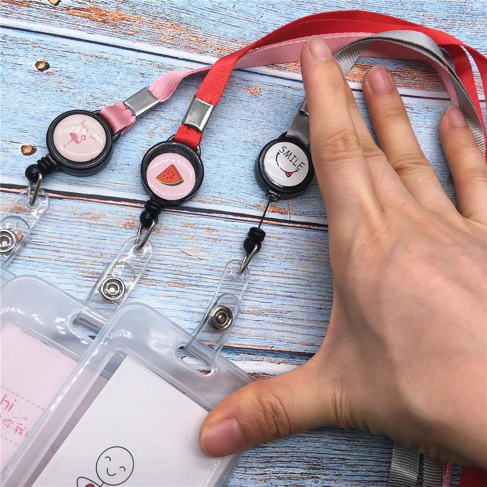 Выдвижной Бейдж на катушке бейдж Для ученической медсестры держатель для карт