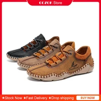 fashion mens casual shoes men driving shoes comfortable loafers breathable mens flats shoes