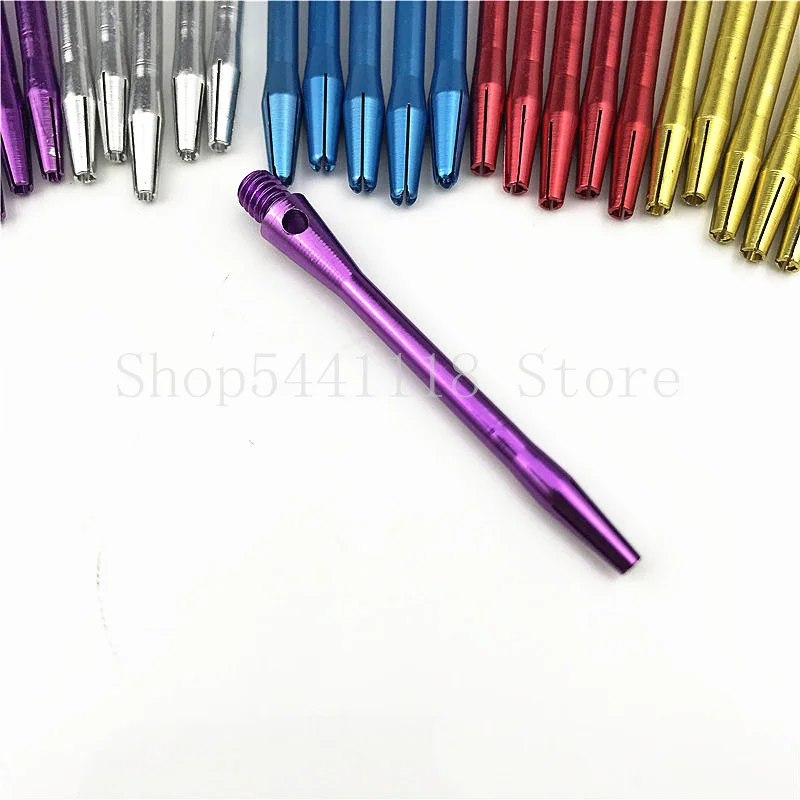 6pcs darts rod 2BA thread solid color smooth metal aluminum alloy accessories not easy to break | Спорт и развлечения