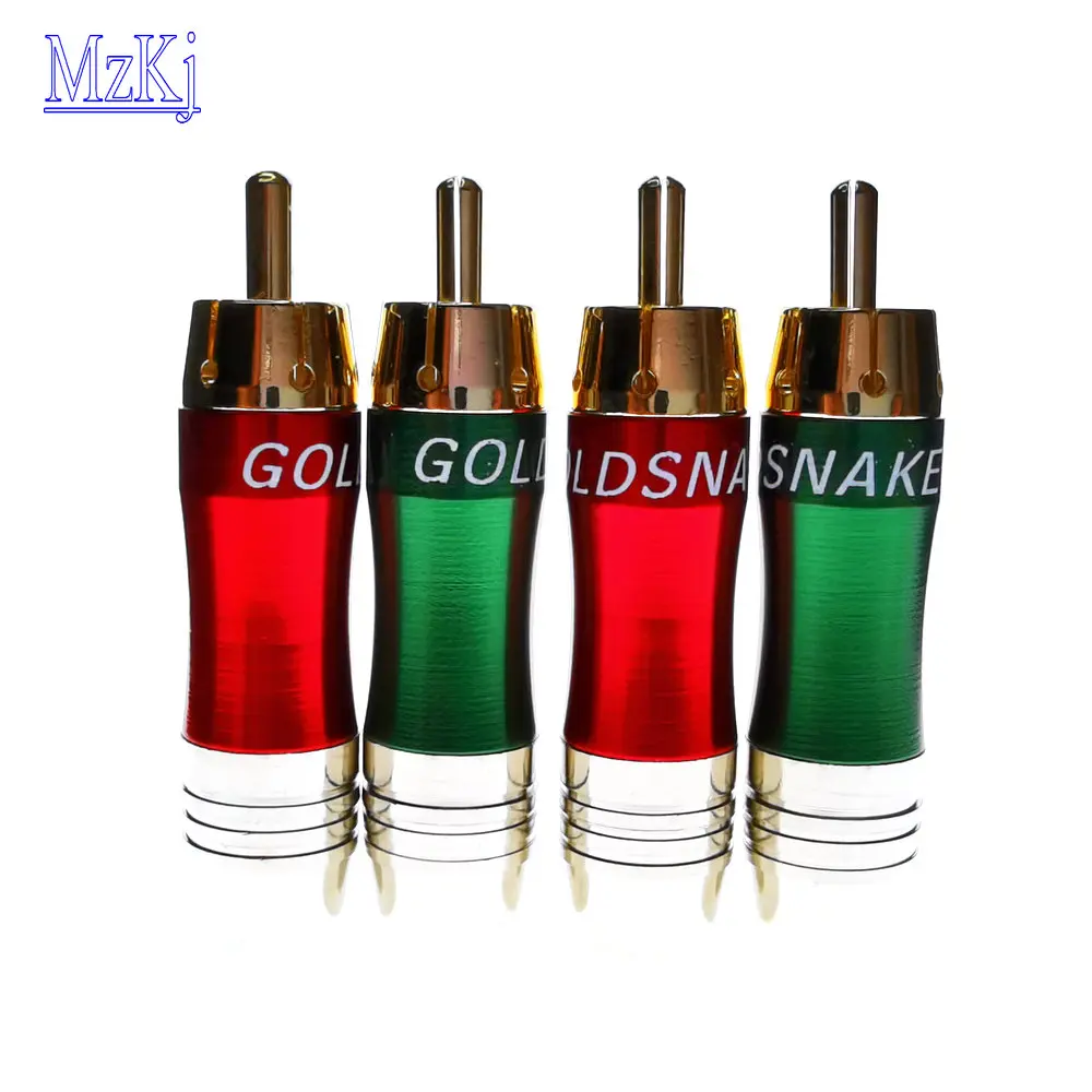 

Штекер RCA, позолоченный, для VCD/DVD, 8 шт.