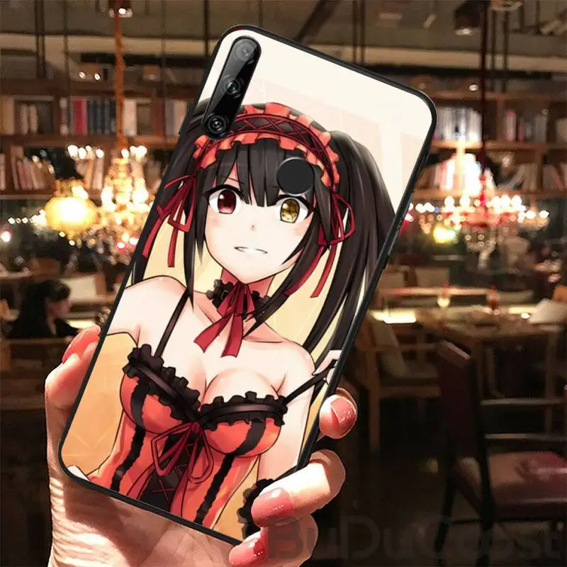 

Anime Tokisaki Kuzou Black Cell Phone Case For Huawei Y5 Y6 Y7 Y9 Prime Pro II 2019 2018 Honor 8 8X 9 Lite View9