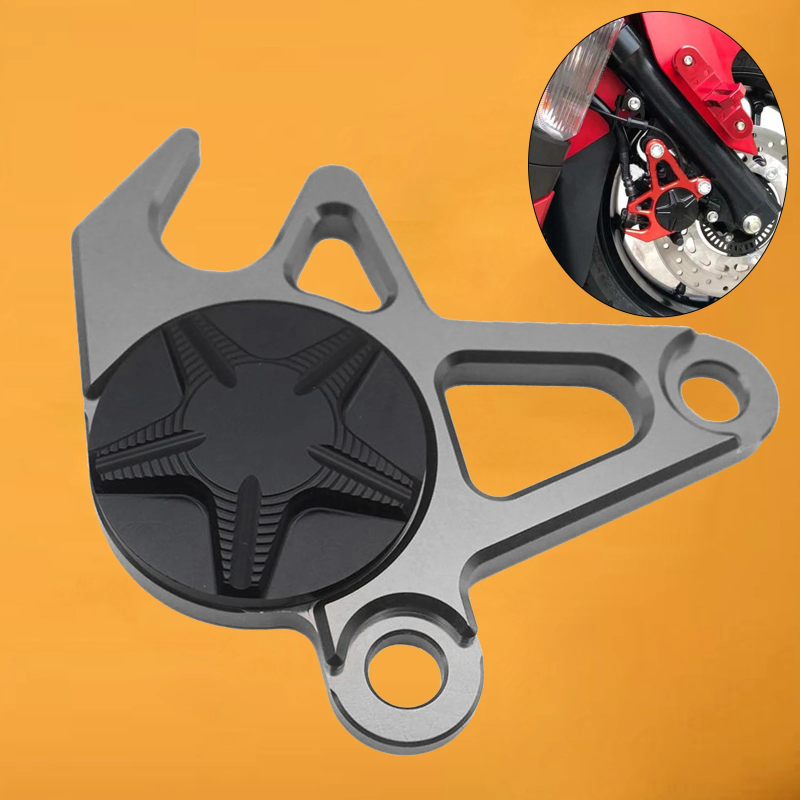 

Motorcycle Rear Brake Pump Disc Guard Protector for Yamaha NMAX155 2015-2019