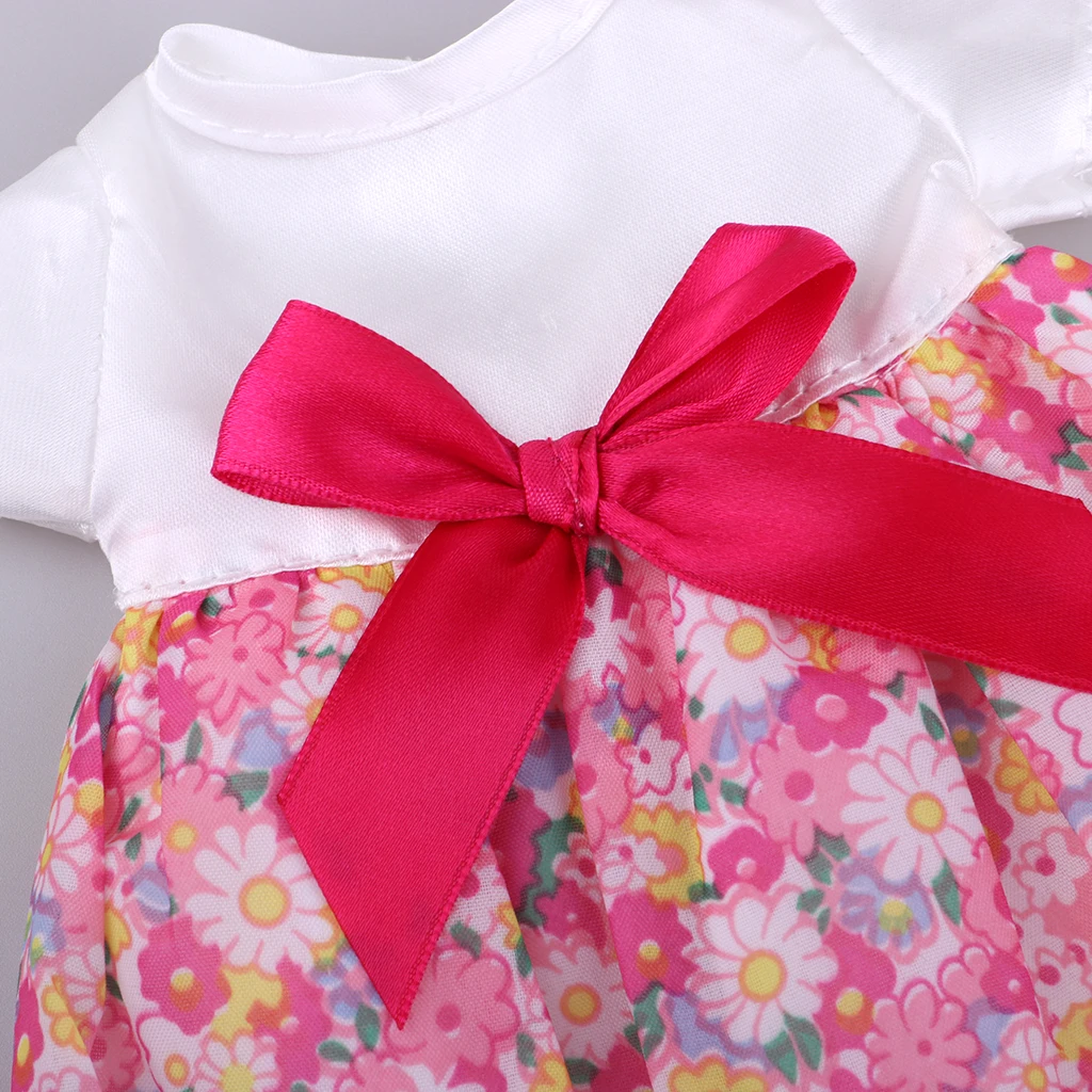 

Doll Skirt Summer Outfits W/ Headwear for 25cm MellChan Dolls Clothing Accs
