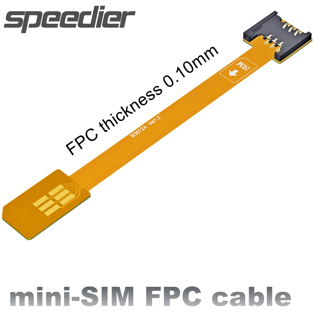 

ADT оптовая продажа, FPC мягкий адаптер для SIM-карты на мини-SIM Nano-SIM Micro-SIM-карты, кабель-удлинитель