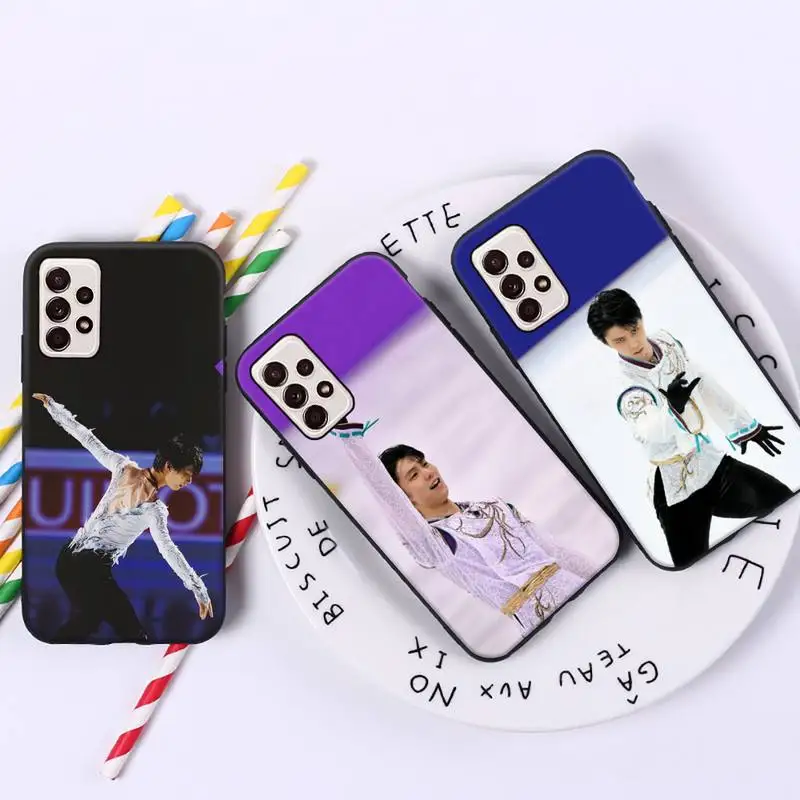 

Yuzuru Hanyu Skater sports Phone Case For Samsung galaxy A S note 10 12 20 32 40 50 51 52 70 71 72 21 fe s ultra plus