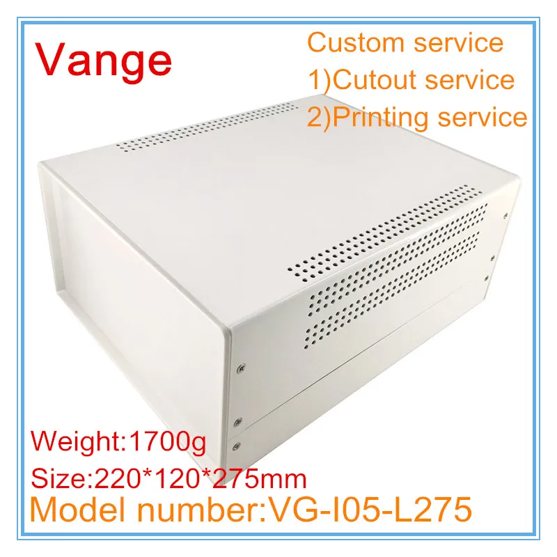 1 шт./лот металлический корпус для промышленного управления 220*120*275 мм Железный diy