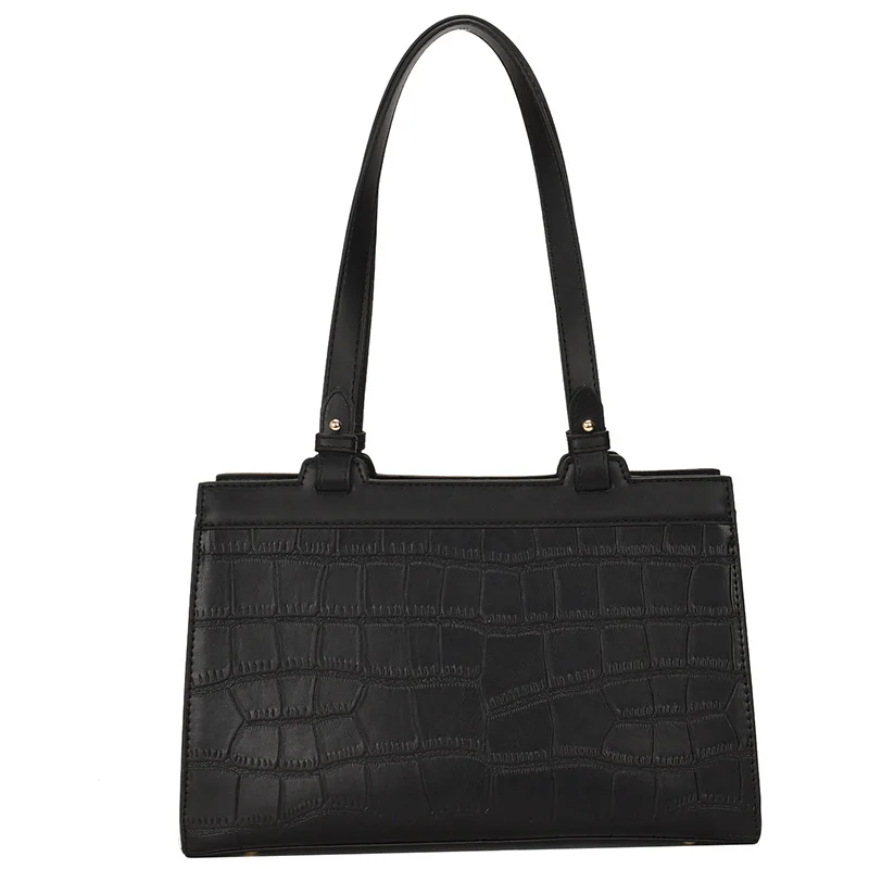 

Stone Pattern PU Leather Tote Bags 2021 Branded Small Cross Body Brand Designer Chain Shoulder Bag Luxury Handbags