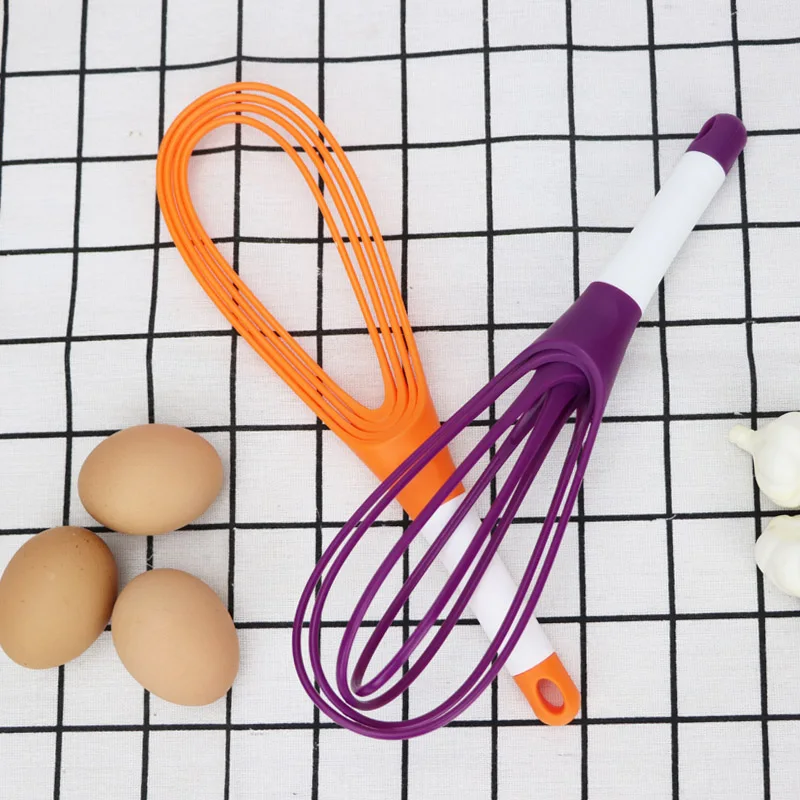 1 шт. Многофункциональный Роторный Ручной Миксер для яиц мини-пластиковый