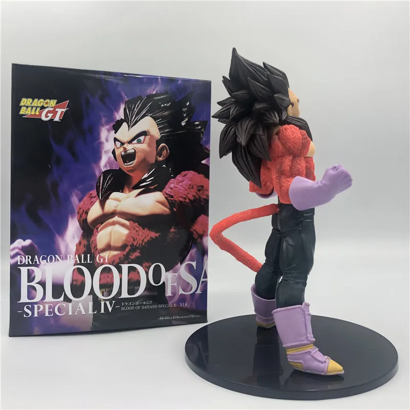 Dragon Ball Z Goku GT кровь Саян вырывается Супер Саян 4 красный боевой вер. ПВХ фигурка DBZ коллекция 20 см