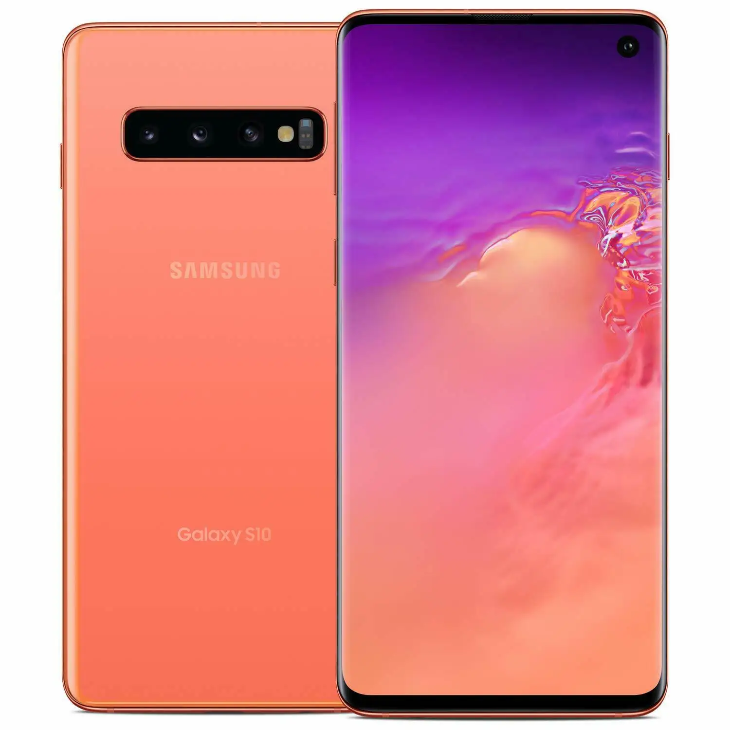 Оригинальный разблокированный сотовый телефон Samsung Galaxy S10 G973U1 6 1 дюйма 8 ГБ ОЗУ