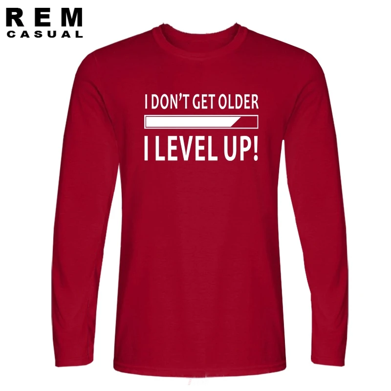 Новинка смешная футболка с надписью I't Get Older I Level Up для любителей игры на день