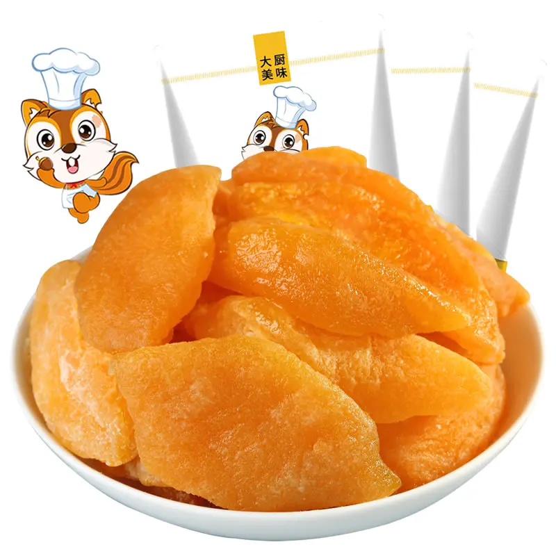 

Yellow peach dried fruit 100g/bag office casual snacks dried fruit is delicious