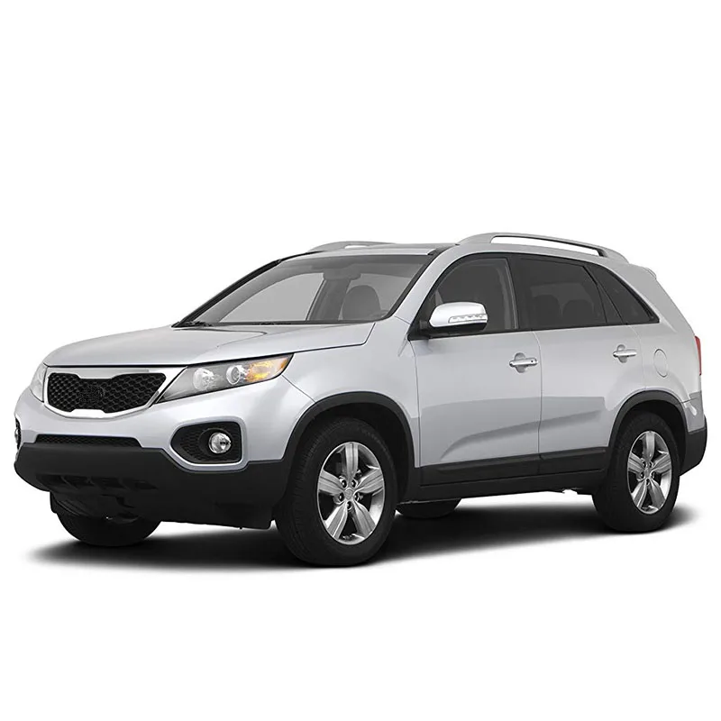 Боковые оконные дефлекторы для KIA SORENTO 2010 2011 2012 2013 2014 черные защита от дождя
