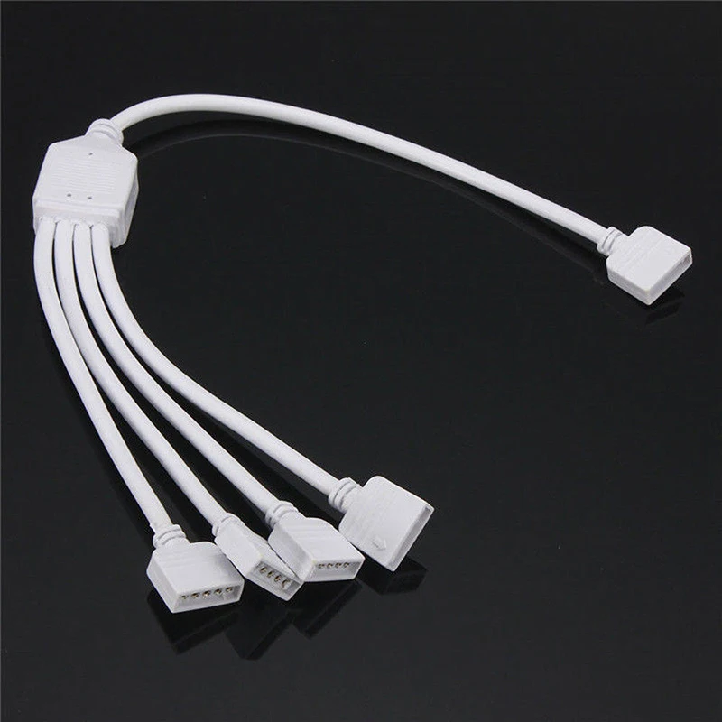 1 * Соединительный кабель 4PIN/5PIN 1to2/3/4 разветвитель гнездо для подключения кабеля