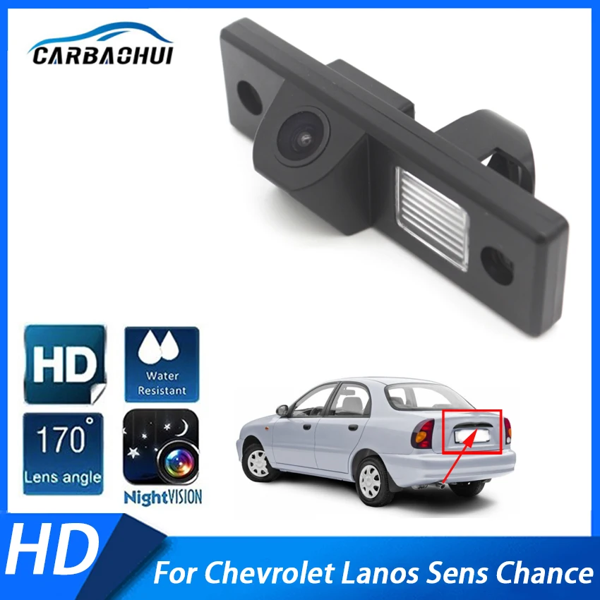 

Rear view Reverse Camera Car Back up Parking Camera CCD Full HD Night Vision ​High quality RCA For Chevrolet Lanos Sens Chance