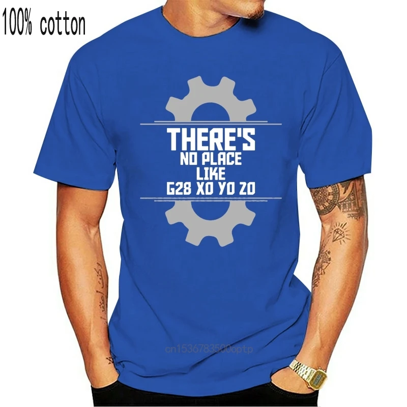 Отличная 3d Дизайнерская футболка с принтом Cnc G28 женская модель 2020 однотонная