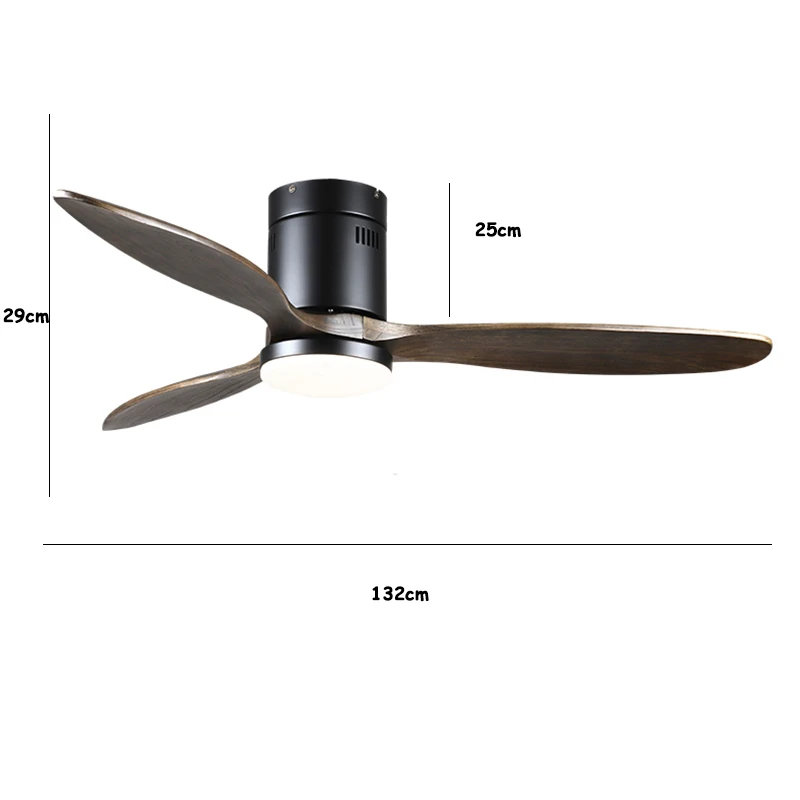 Светодиодный Nordic столовой чехлы для твердой древесины без лампа потолочный