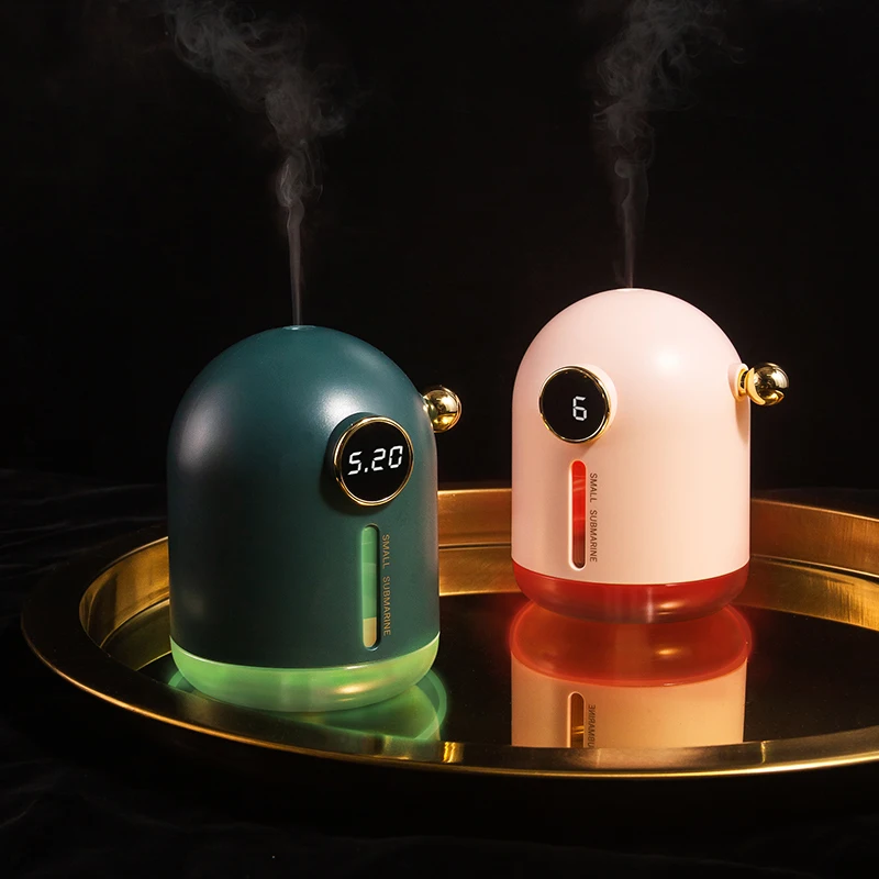 

Портативный увлажнитель воздуха на 300 мл, беспроводной подводный увлажнитель, ароматический масляный диффузор с USB, ультразвуковой увлажни...