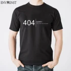 2022 новые модные мужские топы с ошибками 404 мотивация не нашла футболку 100% хлопок Удобная Высококачественная Премиум Футболка Прямая поставка