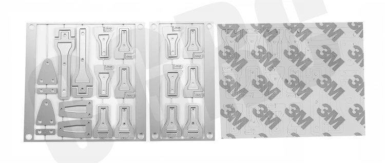 Нержавеющая сталь металлическая задняя крышка для двери автомобиля петля 1/10 RC