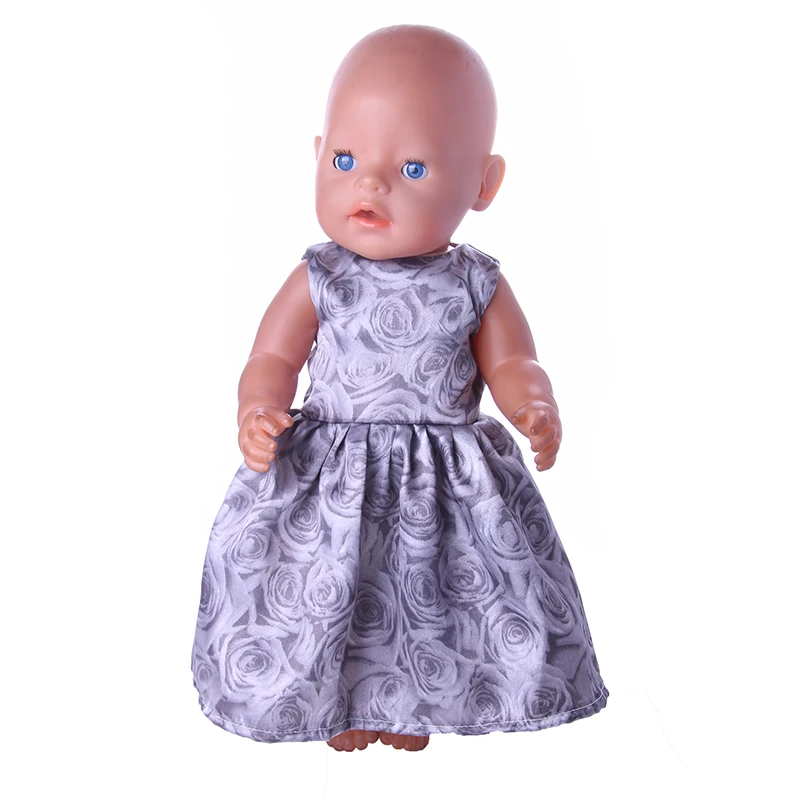 Кукла в купальнике С Рисунком бабочки платье для 18 дюймов американская кукла и 43