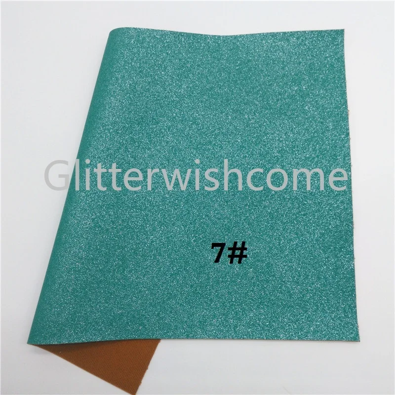 Glitterwishcome 21X29 см А4 Размер сказочная пыль микро блестящая кожа, блестящая искусственная кожа ткань, синтетическая кожа для бантов, GM489A