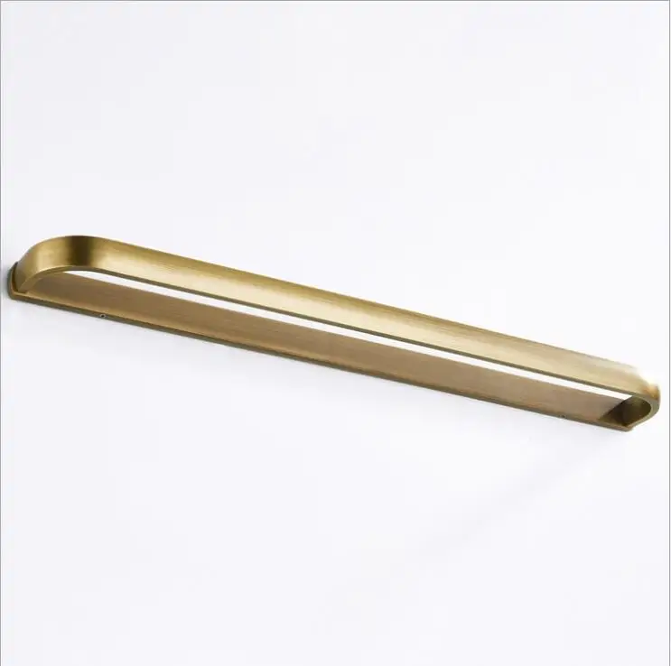 Черная отделка (60 см) один Полотенца бар держатель стеллаж для выставки товаров