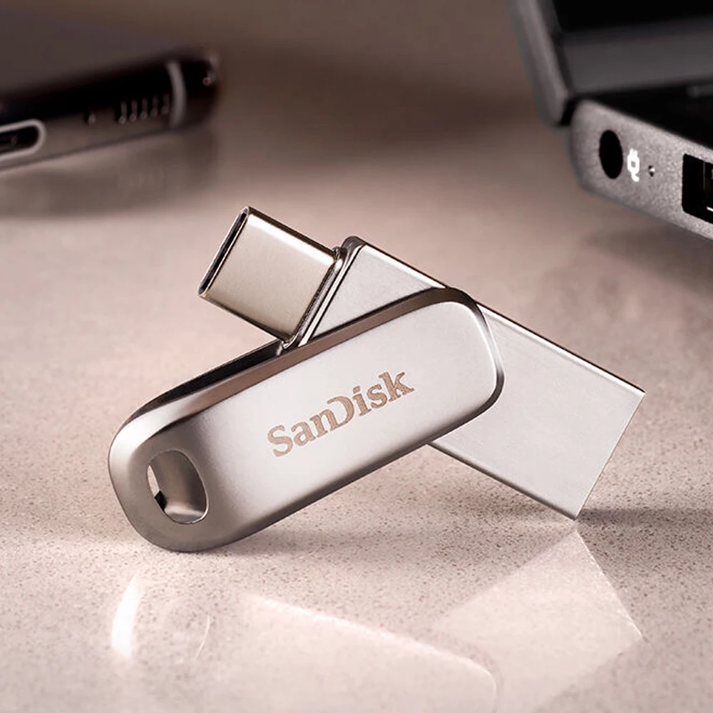 Флеш-накопитель SanDisk USB 3 1 флеш-накопитель 512 ГБ Type-C 256 128 Гб 64 32 SDDDC4 металлический OTG