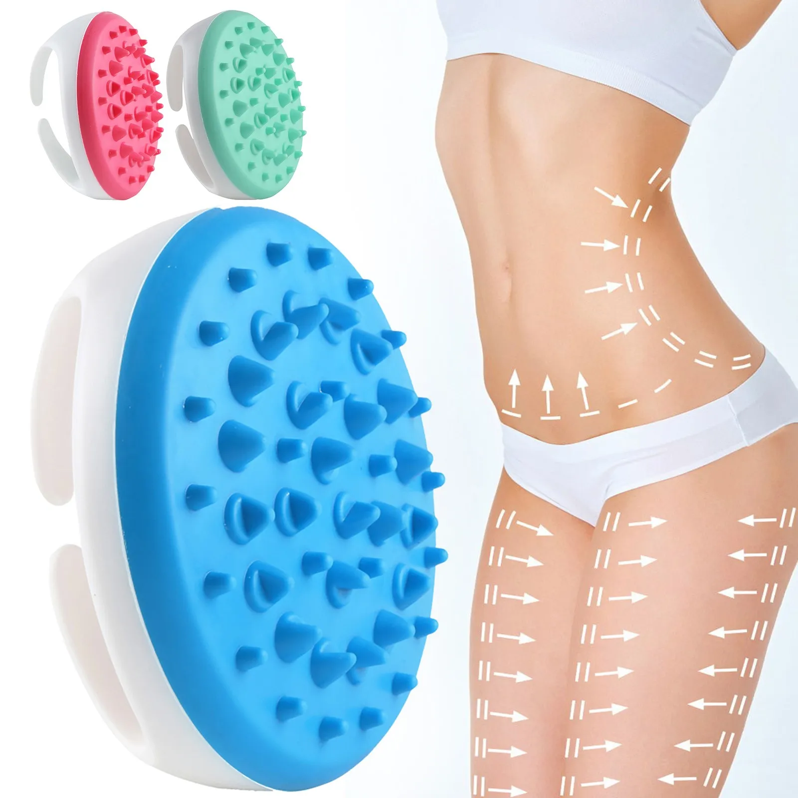 

Bathing Brush Dry Skin Body Soft Natural Bristle SPA Brush Without Handle Wooden Bath Shower Brush SPA Exfoliating Body Brush