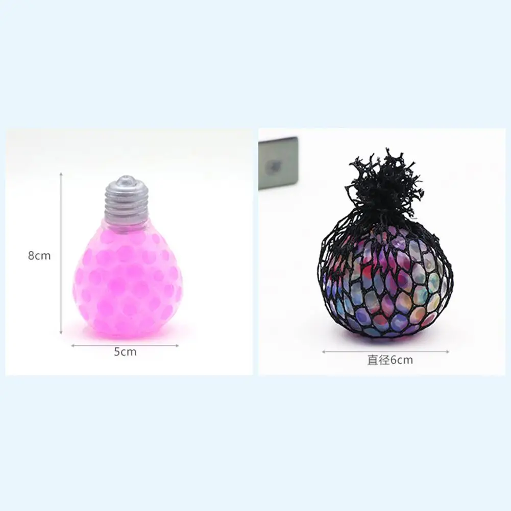 Bola de uvas venecianas para adultos/l&aacute;mpara, juguete divertido y delicado para reducir la presi&oacute;n, juguete de goma para ni&ntilde;os, regalo de Navidad intelectual-3