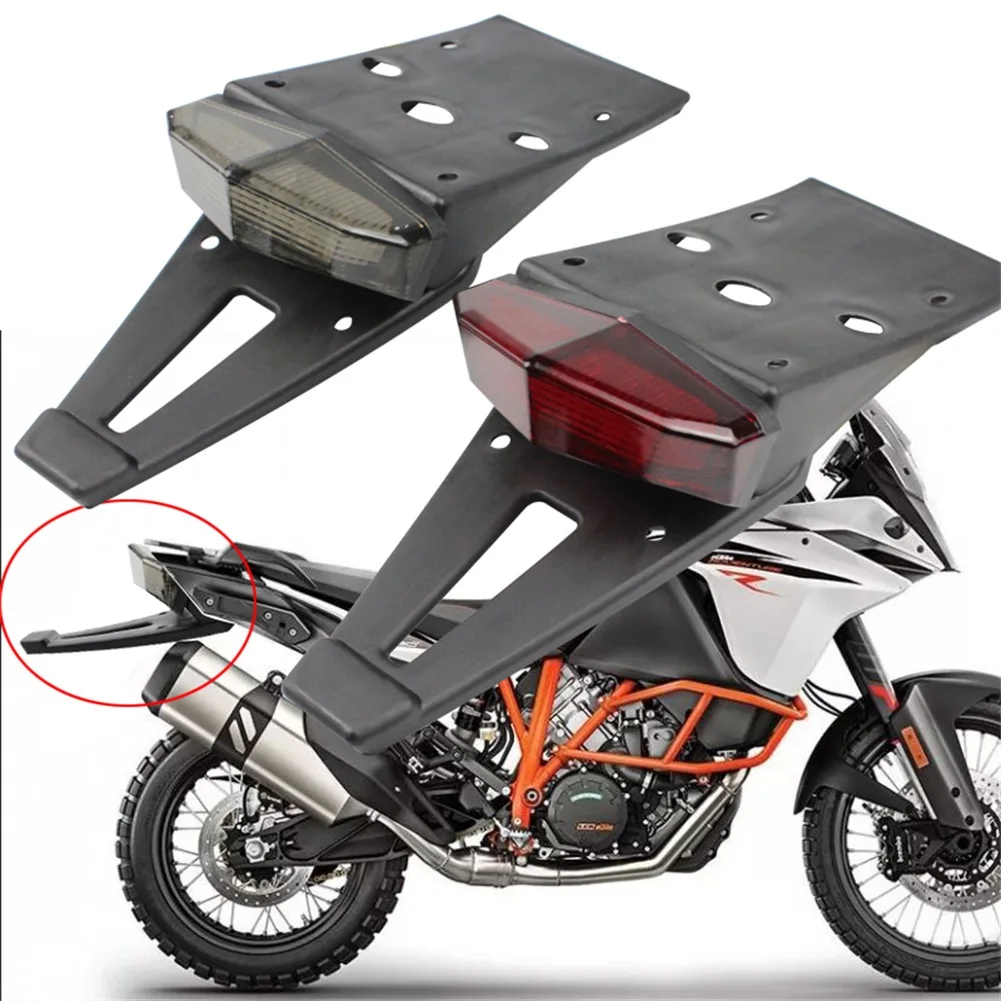 Универсальный задний крылообвод с тормозной светодиодной лампой 12V для мотоцикла.