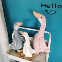 283550cm soft white duck plush toys cute long neck goose stuffed animal doll giant plush toys for girls children free shipping