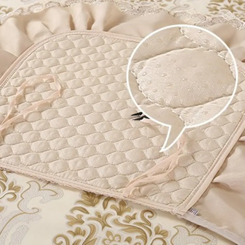 Элегантный 13 шт./компл. набор прямоугольной скатерти для стола стула скатерть