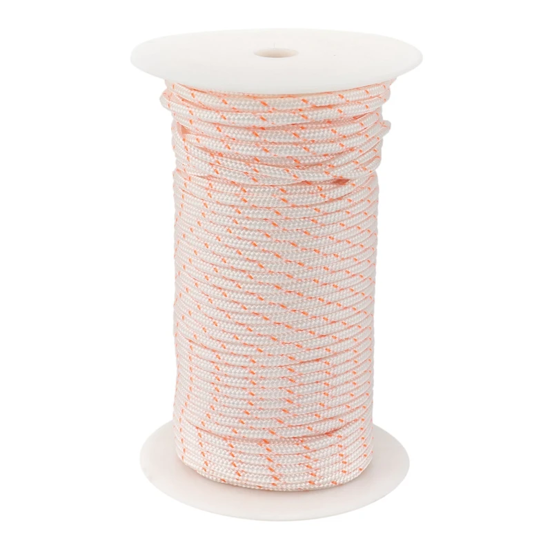 Нейлоновый пусковой трос 50 м 3 мм стартовый для отдачи двигателя шнур триммера