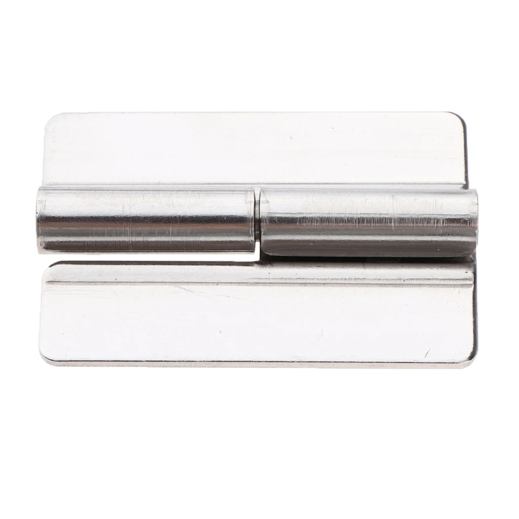 

2-inch Long Universal Butt Hinge 5pcs Stainless Steel Non-porous Door Home Furniture Hardware Butt Hinge
