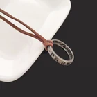 MIDY PS4 game Uncharted 4 ожерелье с подвеской с концом кражи Нейтан Дрейк кольцо ожерелье кожаная цепь для женщин и мужчин ювелирные изделия оптом