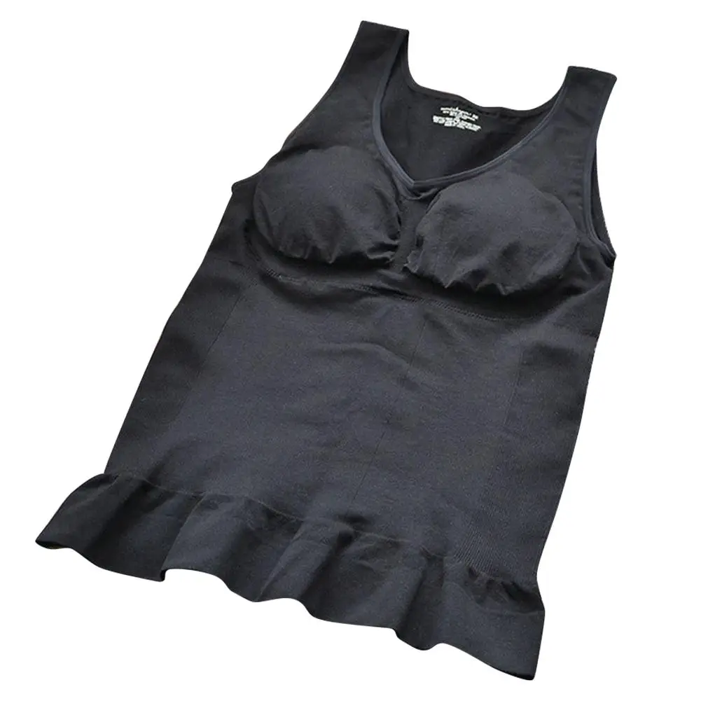 

Women Yoga Sexy Gym Tank Top Sports Vest Nylon Slim Shaper U Neck Comfortable Fitness Sleeveless Camisole Clothes