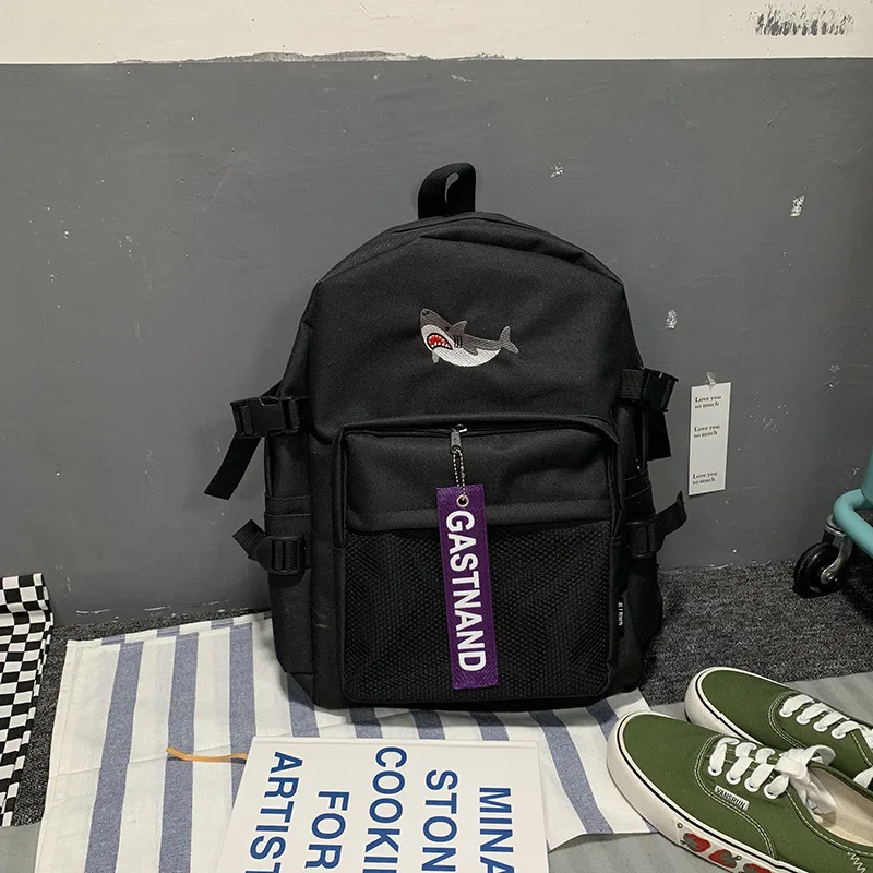 Youda новый сплошной цвет Оксфорд ткань вместительный школьный портфель