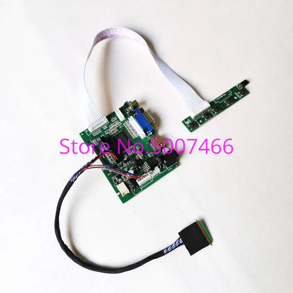 

For LTN101NT02-001/101/306/A01/A02/A03/A04 WLED VGA+2AV LCD Screen 1024*600 10.1" LVDS 40-Pin Display Control Card DIY Kit