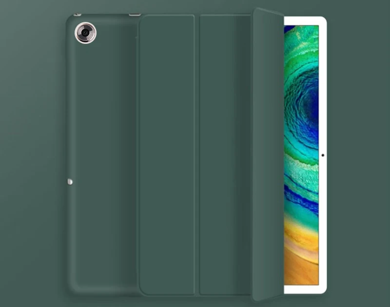 Для HuaWei MatePad 10 4 чехол Pro 8 5G T10 S Мягкий силиконовый для Honor Pad V6 Чехол Smart Sleep Wake