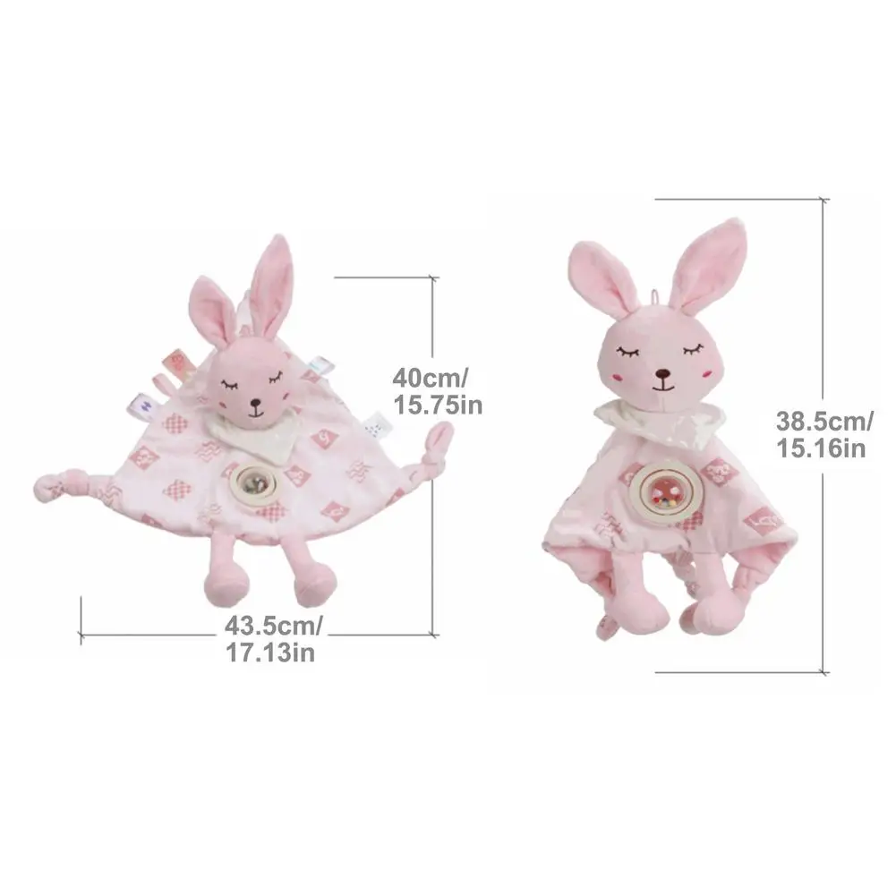 

Baby Infant Animal Soothe Appease Towel Cartoon Plush Toys Bear Rabbits Appease Dolls For Newbrons Soft Stuffed Comforting Towel